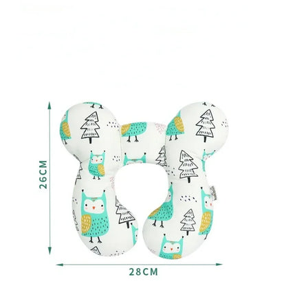 New Baby Pillow Protective Travel Car Seat Head Neck Support Pillows Newborn Children U Shape Headrest Toddler Cushion 0-3 Years