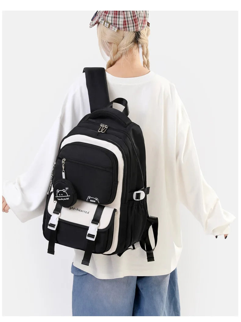 Fashion Girls School Backpack School Bags Teenage laptop Backpack Casual Travel backpack Book Bag Children schoolbag Waterproof