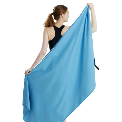 Microfiber Quick Dry Sandproof Towel | Lightweight Compact for Swim Yoga Gym Beach Travel Sports Accessories