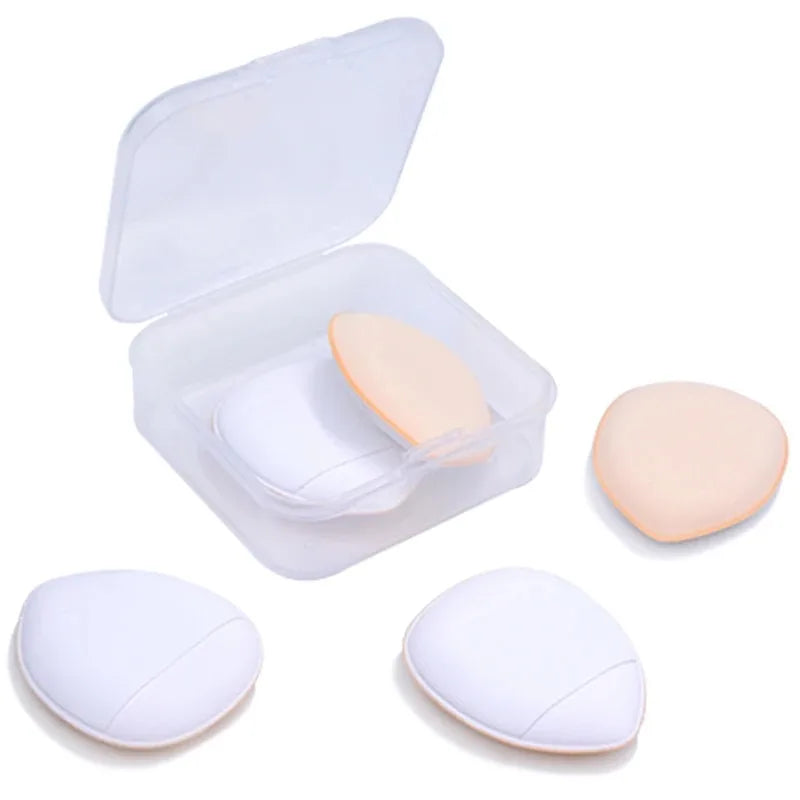 5/10Pcs Mini Finger Puff Foundation Small Air Cushion Powder Sponge Face Concealer BB Cream Cosmetic Applicator Makeup Tools RELUX.STORE