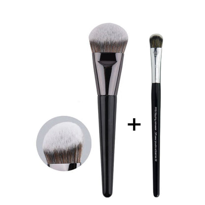LOYBJ Professional Foundation Brush 47 Broom Head Liquid Foundation Shadow Concealer Brushes Women Face Base Makeup Beauty Tools RELUX.STORE
