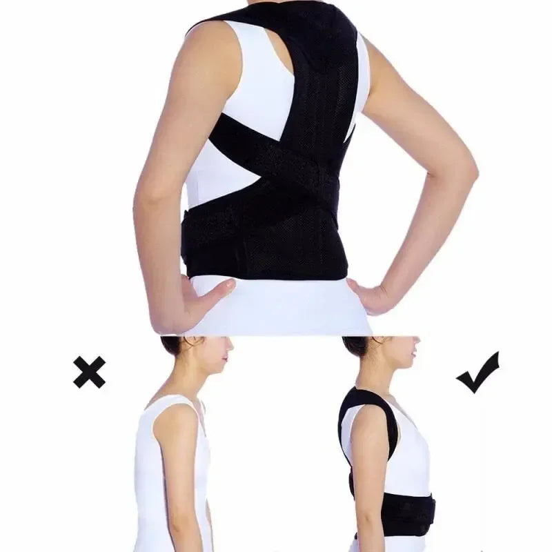 Posture corrector with breathable shoulder and waist straps for boys and girls RELUX.STORE