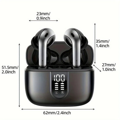 Blue Tooth Headset Touch Control Headphone Voice Control Sports Gaming Earphone With Microphone IPX7 Waterproof Men Women Gift