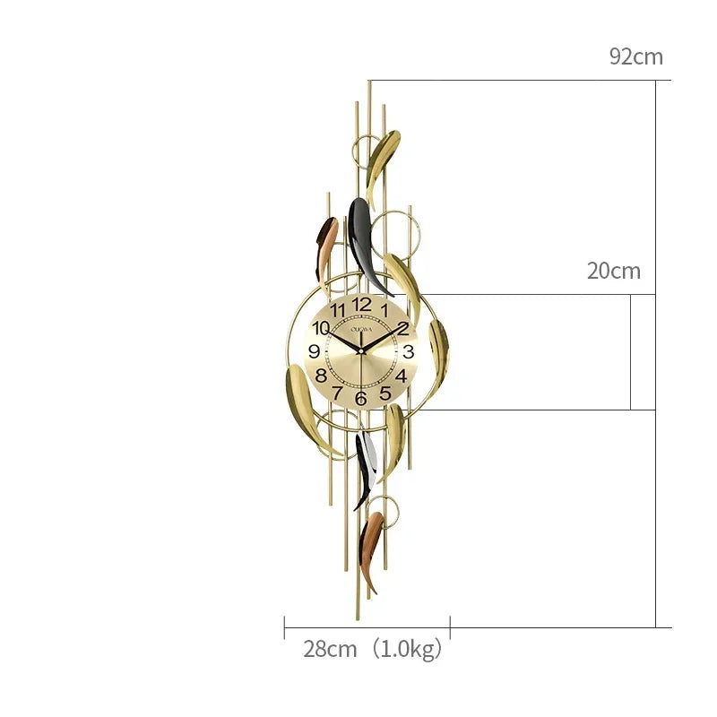 Minimalist Design Wall Clocks Creative Silent Fashion Wall Watch Aesthetic Large Art Mural Horloge Murale Home Decoration