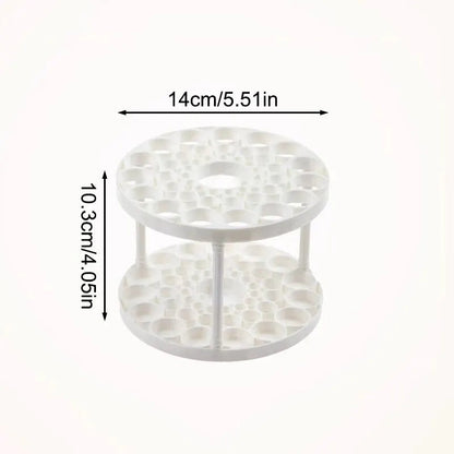 Makeup Brush Storage Rack Desktop Cosmetics Storage Rack Lipstick Makeup Brush Storage Dressing Table Sorting Storage Box RELUX.STORE