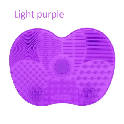 Silicone Brush Cleaner Cosmetic Make Up Washing Brush Gel Cleaning Mat Foundation Makeup Brush Cleaner Pad Scrubbe Board RELUX.STORE