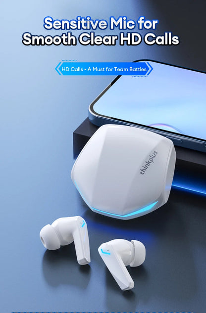 Lenovo GM2 Pro Wireless Headphones Touch Control Game Bluetooth Earphones Noise Reduction HiFi Stereo Music Sport Earbuds Choice RELUX.STORE