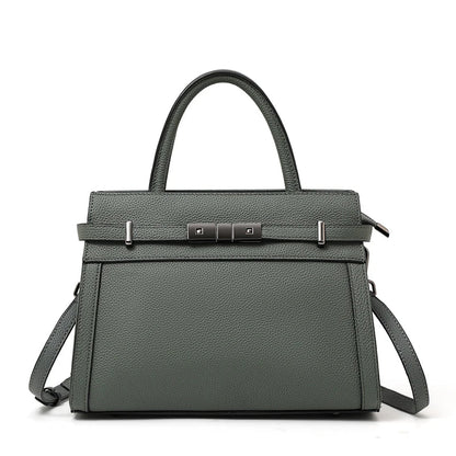 Genuine leather women's bag original first layer cowhide women's hand shoulder simple tote bag occupation RELUX.STORE