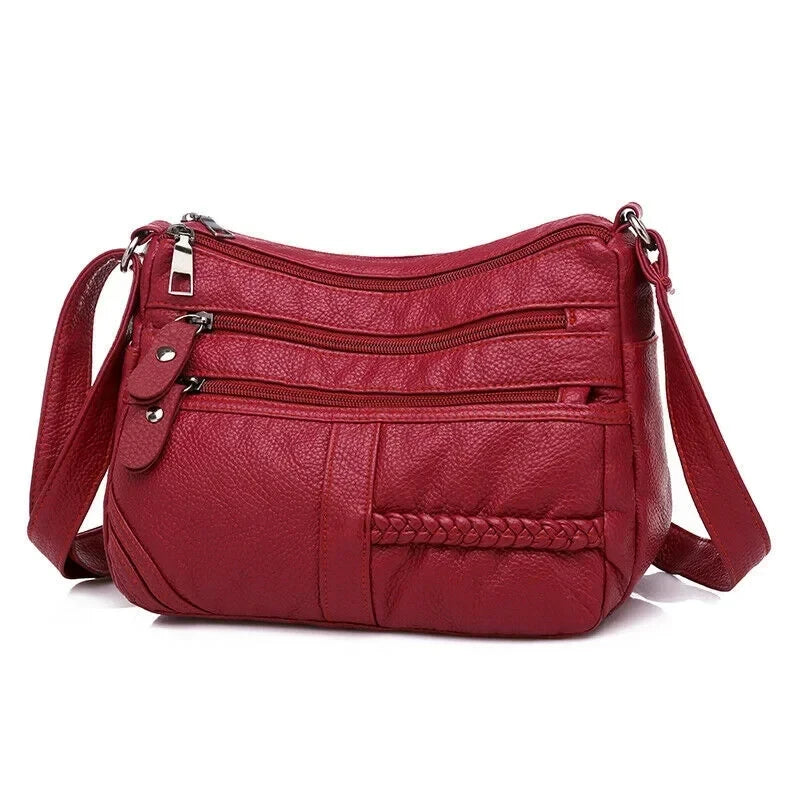 Soft Leather Shoulder Bags Multi-Layer Shopper Bag Classic Crossbody Luxury Designer Handbag and Purse RELUX.STORE