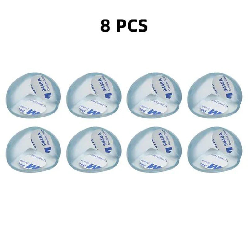 4pcs/8pcs/12pcs Children Baby Safety Silicone Protector Table Corner Edge Protector Child Anti-collision Edge Protector RELUX.STORE
