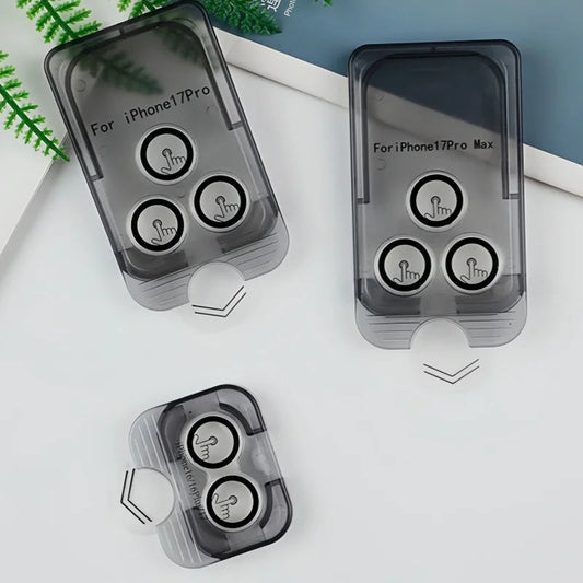 Removable Easy Install Lens Cover For iPhone 17 Pro Max 17 Air Dust Free Camera Protector Back Lens Glass Cap RELUX.STORE