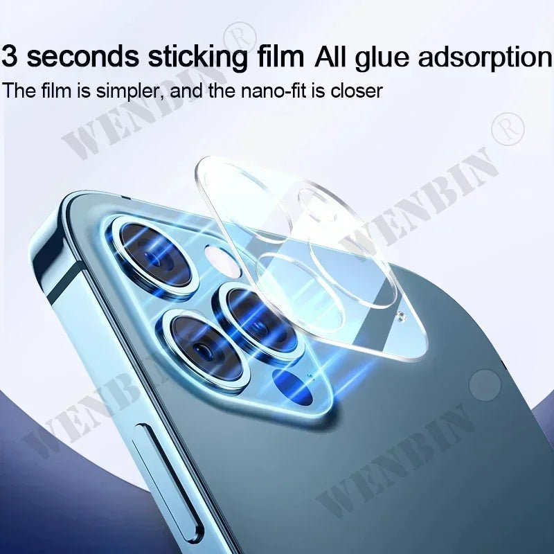 Camera Lens Protector Glass For iPhone 17 16 15 14 Pro Max 13 12 11 Pro Max Plus Full Cover Protective Glass For Camera Film RELUX.STORE