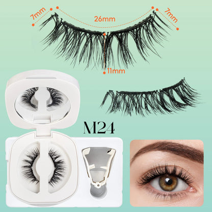 VYRILA Soft Magnetic Eyelashes No Glue Needed Reusable Natural Look 3D Lashes Easy Apply Soft Magnetic Lashes Kit for Eye Makeup RELUX.STORE