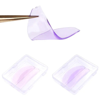 1 Pair Silicone Lash Perm Pads Softening Lifting Lashes Rods Shield Self-adhesive 3D Eyelash Curler Accessories Makeup Tools RELUX.STORE