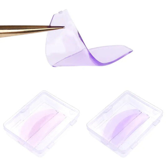 1 Pair Silicone Lash Perm Pads Softening Lifting Lashes Rods Shield Self-adhesive 3D Eyelash Curler Accessories Makeup Tools RELUX.STORE
