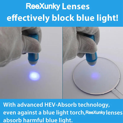 Photochromic Anti Blue Rays Computer Glasses Women Vintage Round Frame Gaming Glasses Men Anti Eyestrain Light Blocking Eyewear RELUX.STORE