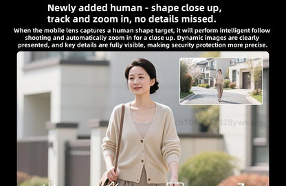 Xiaomi Outdoor Camera 4 Dual-Lens 3K  360° PTZ Auto Tracking AI Human Detection IP66 Color Night Vision｜Remote Monitoring ﻿