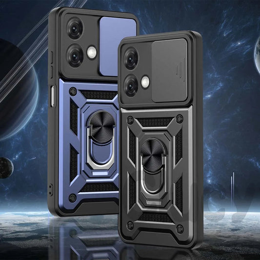For Motorola Mote G84 G54 G34 G14 G53 G62 G42 G10 G20 G30 E22i E20 E30 E40 Case Slide Camera Shockproof Armor Protect Cover RELUX.STORE
