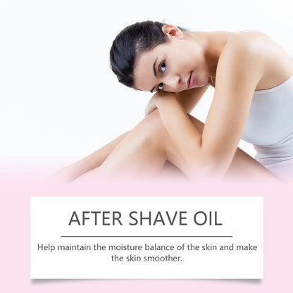 Strawberry Vanilla After Shave Oil Women For Smooth Skin Soft Serve After Shave Oil Shave Oil Prevent Ingrown Hairs & Dryness RELUX.STORE
