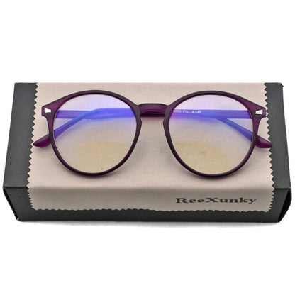 Photochromic Anti Blue Rays Computer Glasses Women Vintage Round Frame Gaming Glasses Men Anti Eyestrain Light Blocking Eyewear RELUX.STORE