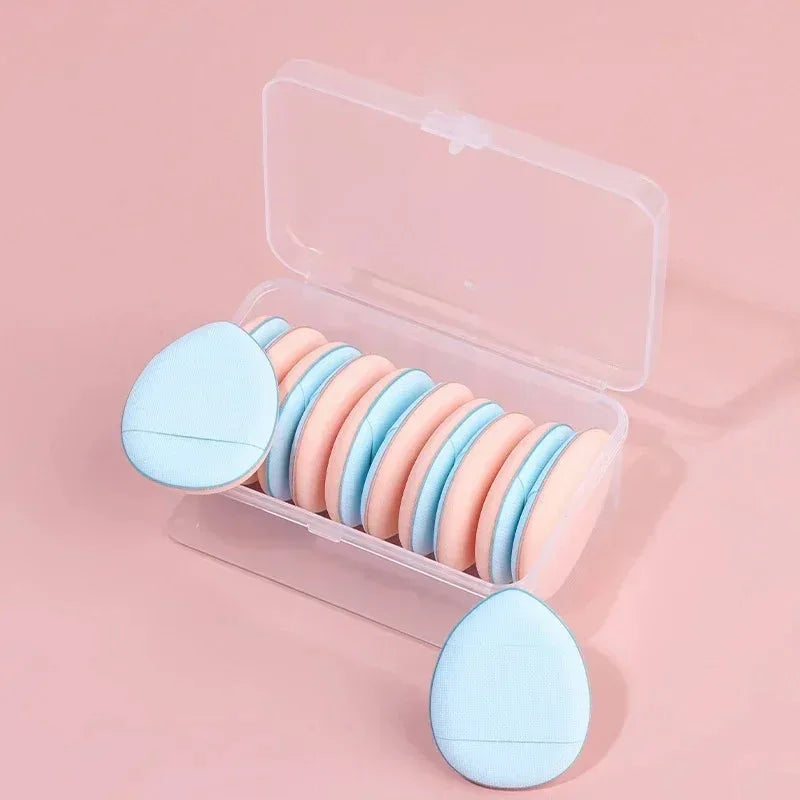 5/10Pcs Mini Finger Puff Foundation Small Air Cushion Powder Sponge Face Concealer BB Cream Cosmetic Applicator Makeup Tools RELUX.STORE
