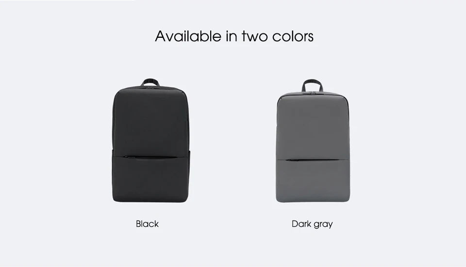 Xiaomi Classic Business Backpack 2 Fashion Laptop Bag for Men and Women Travel Large Capacity Backpack