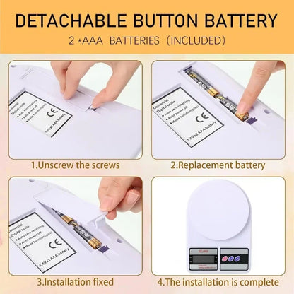 New Arrival Food Scale Digital Electronic Kitchen Weighing Kitchen Scale for Baking Food Scale Household Kitchen Baking Tools