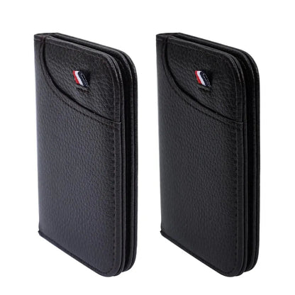 Portable Super Slim Soft Wallet for Men PU Leather Mini ID Credit Card Wallet Purse Card Holders Wallet Thin Small Short Wallets RELUX.STORE