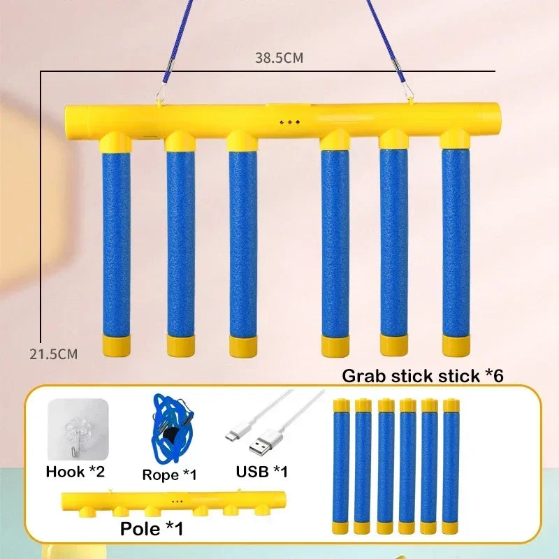 Challenge Falling Sticks Game Kids Stick Catching Toy Training Reaction Ability Educational Parent-Child Interactive Toy Sports - RELUX.STORE