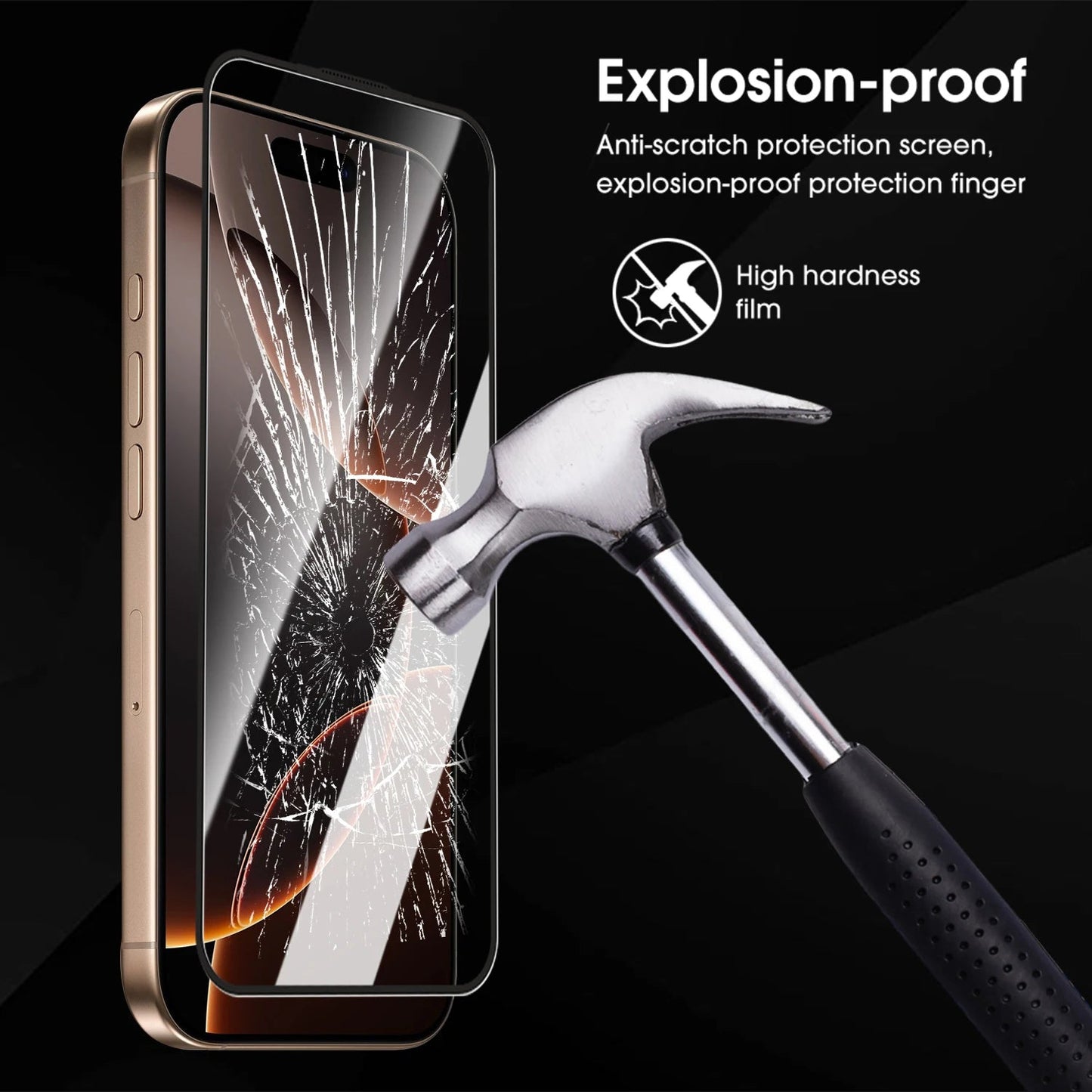 1/2/3Pcs Dust Free Installation Privacy Screen Protector for IPhone 16 17 Pro Max Plus 17 Air Anti-spy / HD Clear Tempered Glass RELUX.STORE