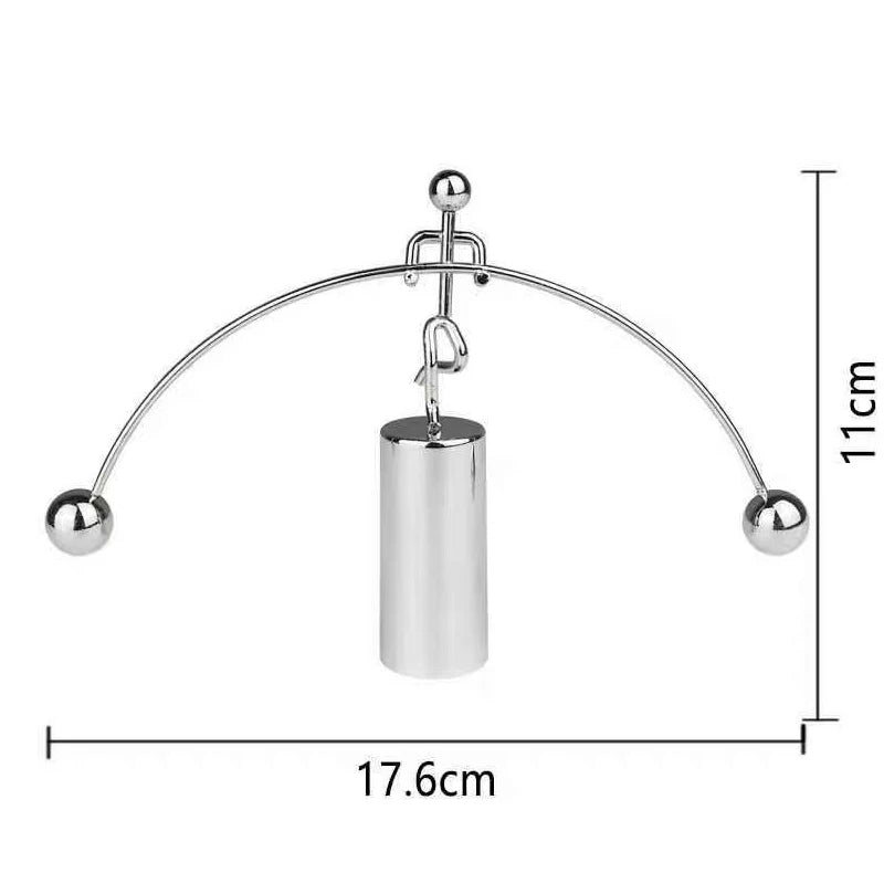 Weightlifter Kinetic Art Desk Science Decor For Home Office Fidget Toys Adults And Kids Objet Satisfaisant Anti Stress Gifts