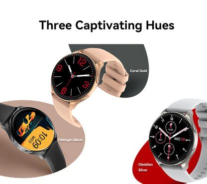 Blackview 2024 New Smartwatch X20 Watch AMOLED Display Hi-Fi Bluetooth Phone Calls Health and Fitness Tracking  for ISO Android
