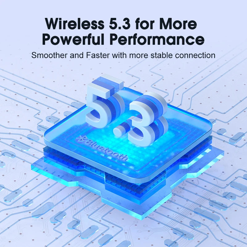 QCY T13 ANC Earphone Bluetooth 5.3 Active Noise Cancellation -28dB Wireless Headphone Fast Charge Earbuds 0.068' Low Latency RELUX.STORE
