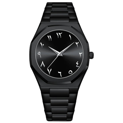 Stainless Steel Band Men Wrist Watches For Male Clock Top Brand Luxury Fashion Black Men Watches Quartz Wristwatches