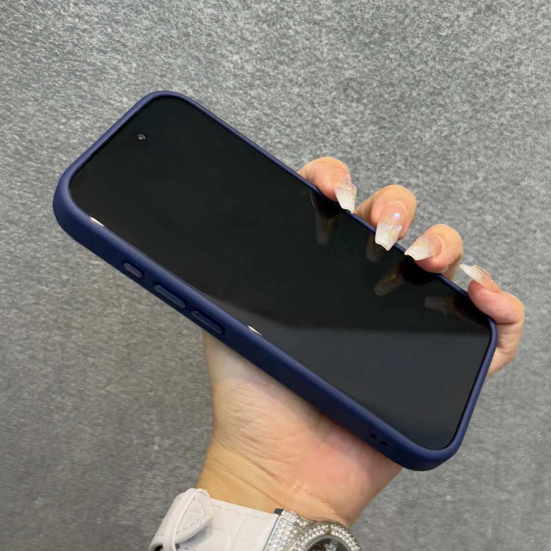 Luxury Orange Shield Matte Transparent Phone Case For iPhone 17 Pro Max 17 Pro 17 New Metal Buttons Skin Feel Shockproof Cover RELUX.STORE