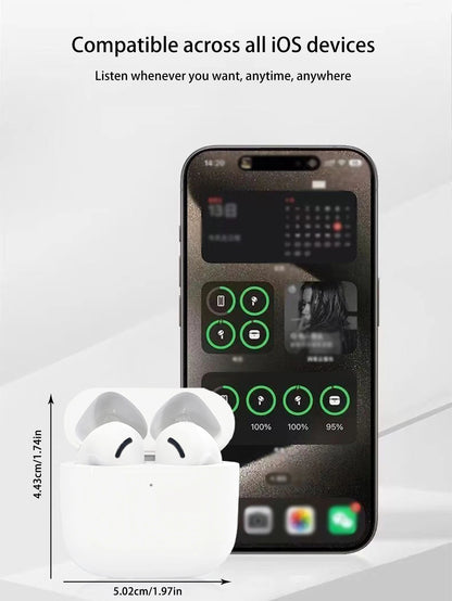 In-ear stereo wireless headphones, long battery life, two-ear touch noise reduction e-sports wireless headphones, compatible wit RELUX.STORE