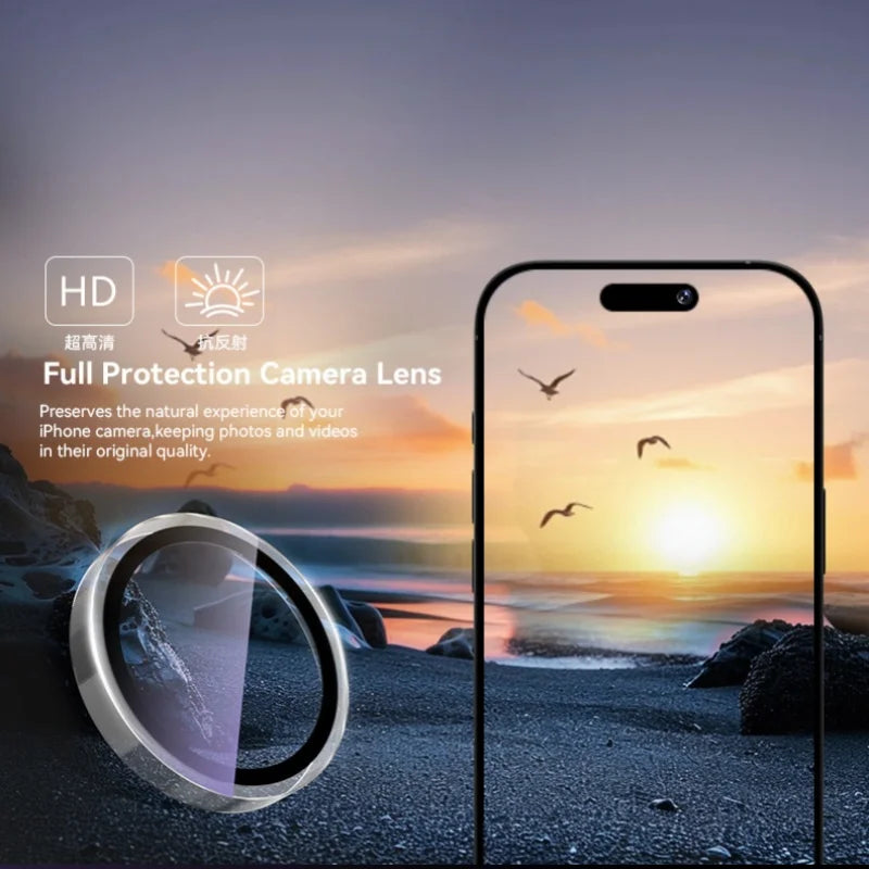 Removable Easy Install Lens Cover For iPhone 17 Pro Max 17 Air Dust Free Camera Protector Back Lens Glass Cap RELUX.STORE