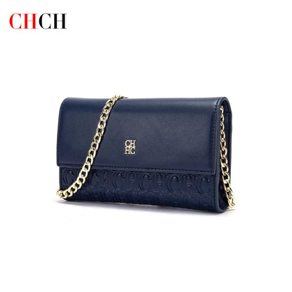CHCH Women's Shoulder Bag New Magnetic Flip Chain Bag Brown Small Square Bag Wallet RELUX.STORE