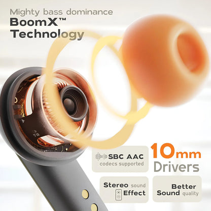 TWS Wireless Earbuds BT 5.4 Low Latency Game Earphones Microphone Noise Reduction Fast Charging Game Mode Listen Music Headset RELUX.STORE