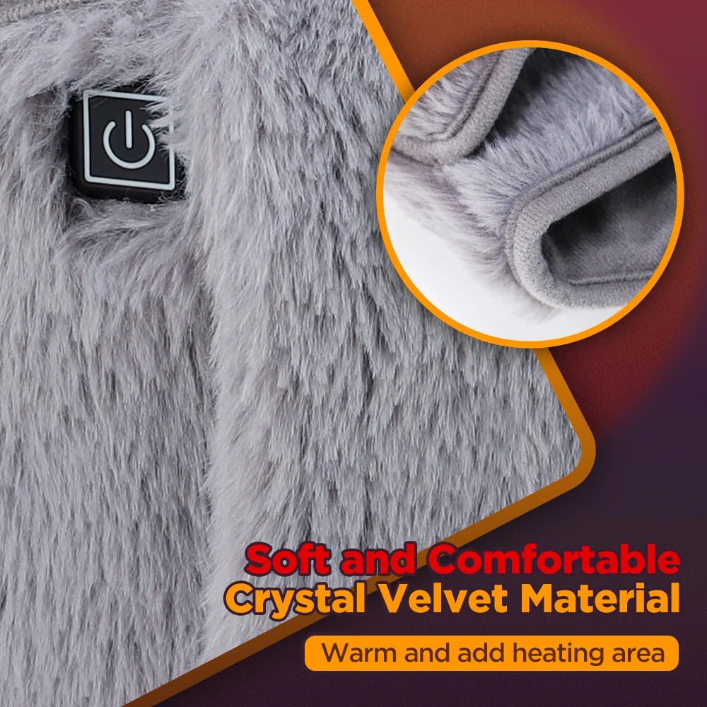 Electric Heating Pad Waist Belt Hand Warmer Winter Heater Cold-proof Uterus Warming Pad USB Charging Abdominal Heating Belt RELUX.STORE