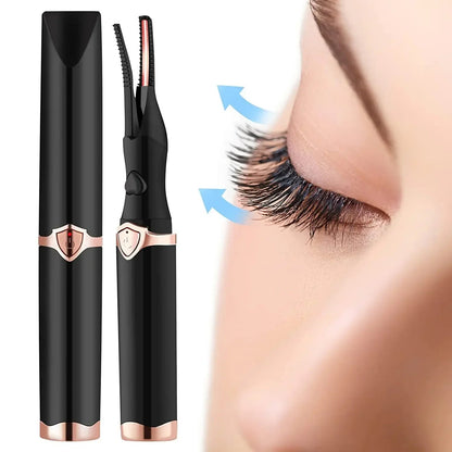 Naturally Curled Electric Eyelash Curler Intelligent Temperature Control Styling Make Up Eyelashes Curl Lasting Lash Curler Tool RELUX.STORE