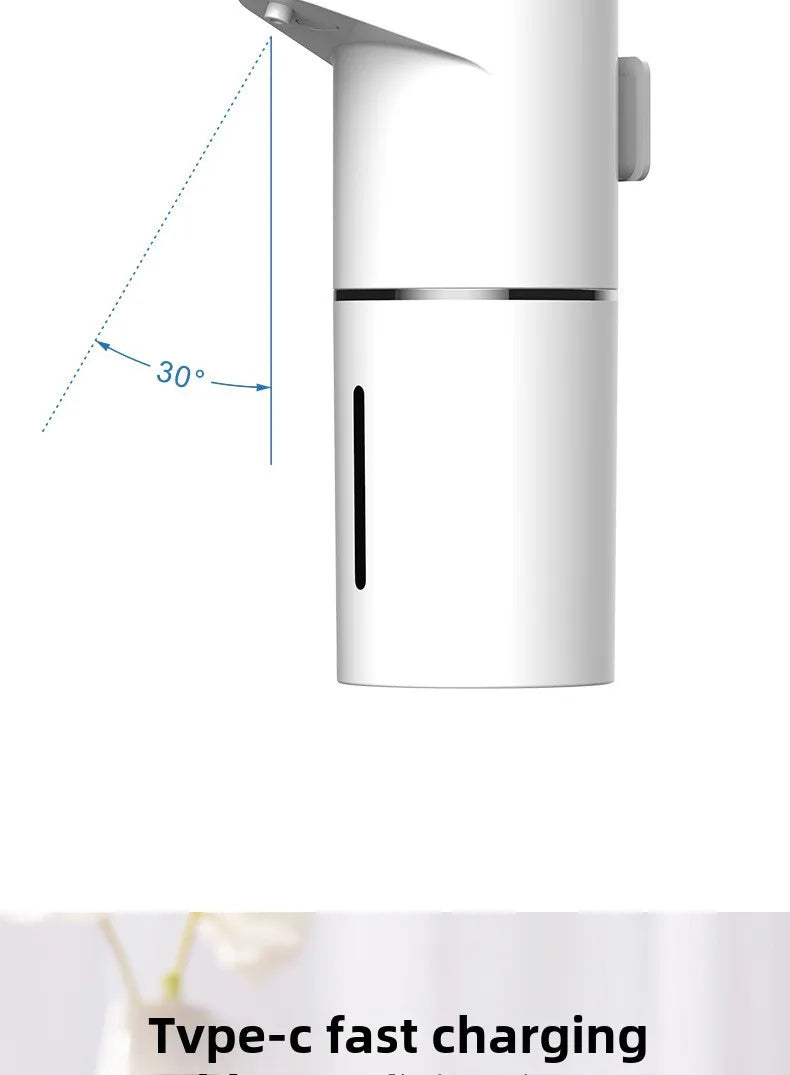 New intelligent induction multi gear contactless wall mounted vertical hand sanitizer rechargeable soap dispenser foam machine RELUX.STORE
