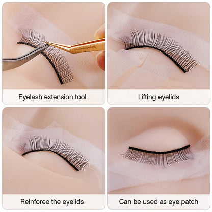 1/3/5 Rolls Eyelashes Extension Tape PE Adhesive Tools Under Eye Pads For Micropore Lashes Grafting Supplies Lash Lifting Tapes RELUX.STORE