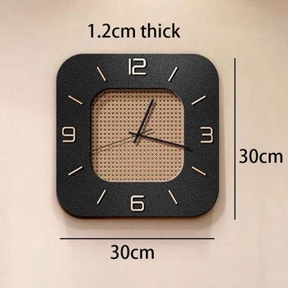 Retro Wall Clock Modern Living Room Luxury Wall Led Watch Nordic Minimalist Clocks Bedroom Silent Clock Interior Ornaments