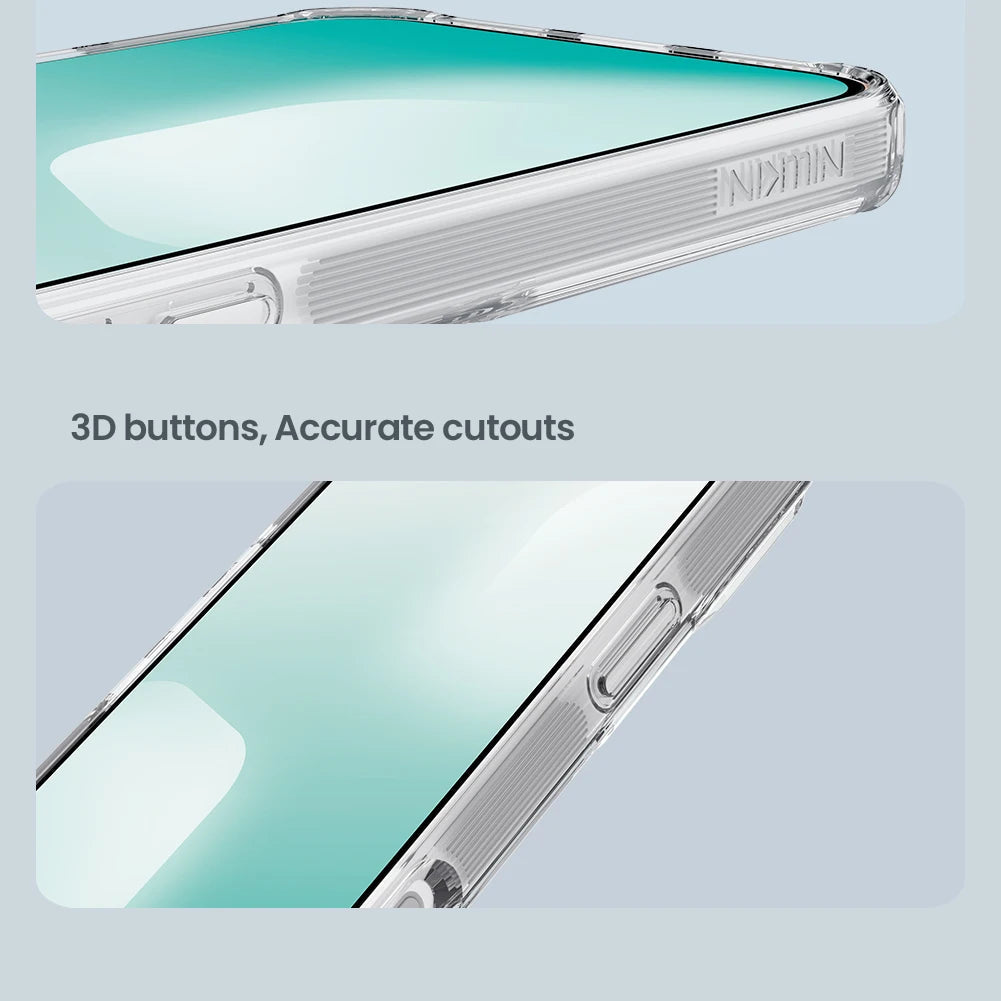 For iPhone 17 Pro Max / 17 Air Nillkin Magnetic Case TPU Soft Ultra Clear Magsafe Phone Case Back Cover Protection For iPhone 17 RELUX.STORE