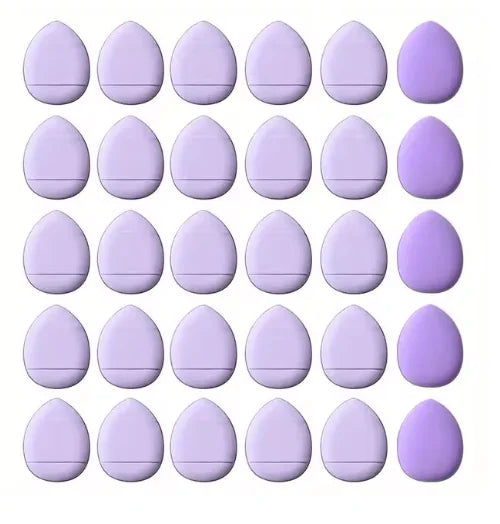 5/10Pcs Mini Finger Puff Foundation Small Air Cushion Powder Sponge Face Concealer BB Cream Cosmetic Applicator Makeup Tools RELUX.STORE