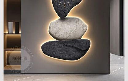 Living Room Wall Clock Decor Light Luxury Unique Wall Clock Large Modern Design Silent Aesthetics Reloj De Pared Wall Decor