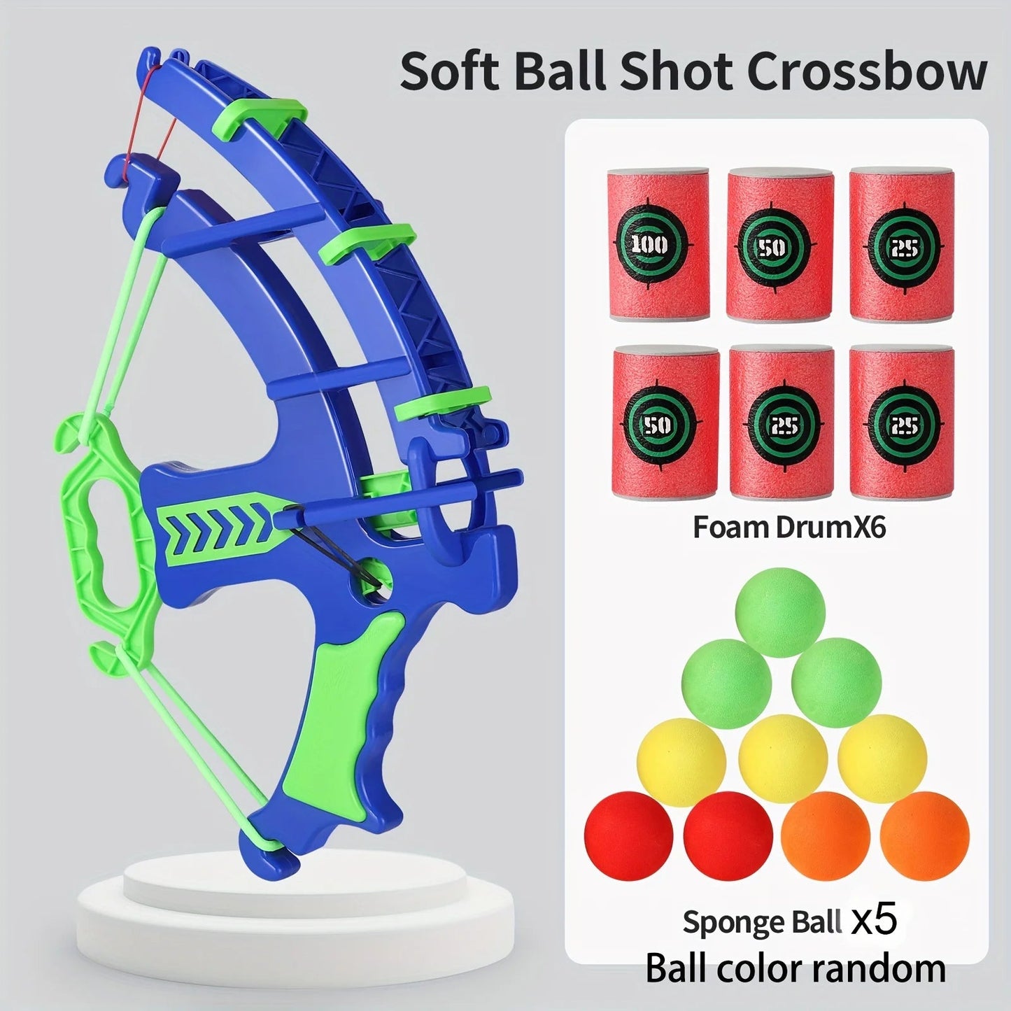 Soft Bullet Target Practice Toy for Children, Educational Shooting Practice Toys with Soft Bullets - RELUX.STORE
