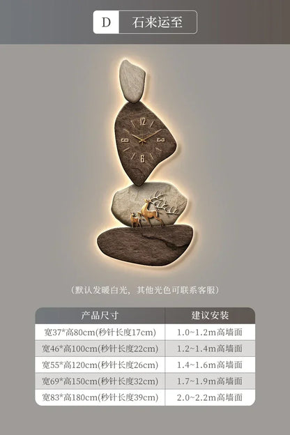 Living Room Wall Clock Decor Light Luxury Unique Wall Clock Large Modern Design Silent Aesthetics Reloj De Pared Wall Decor