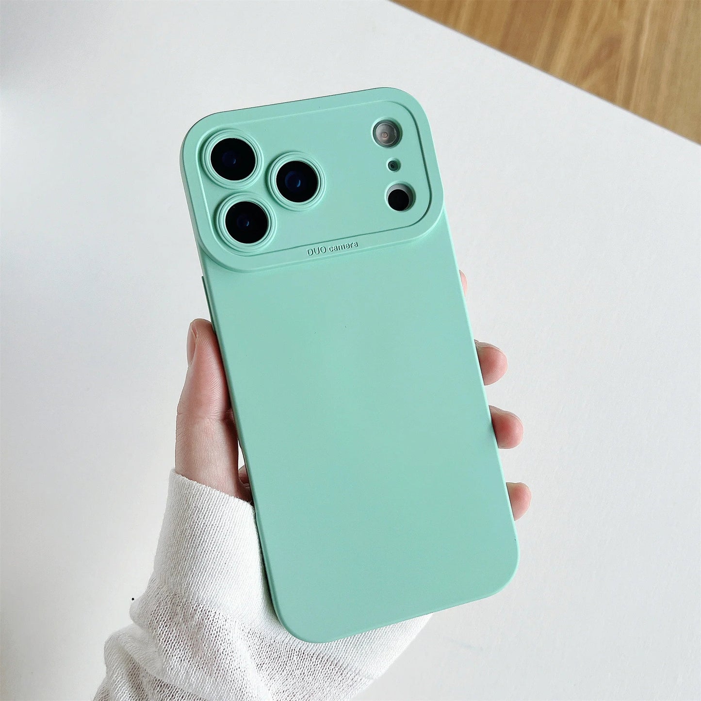 2025 New 20 color choices liquid silicone phone case for iPhone 17 16 15 Pro Max Plus full shockproof TPU soft bumper cover RELUX.STORE